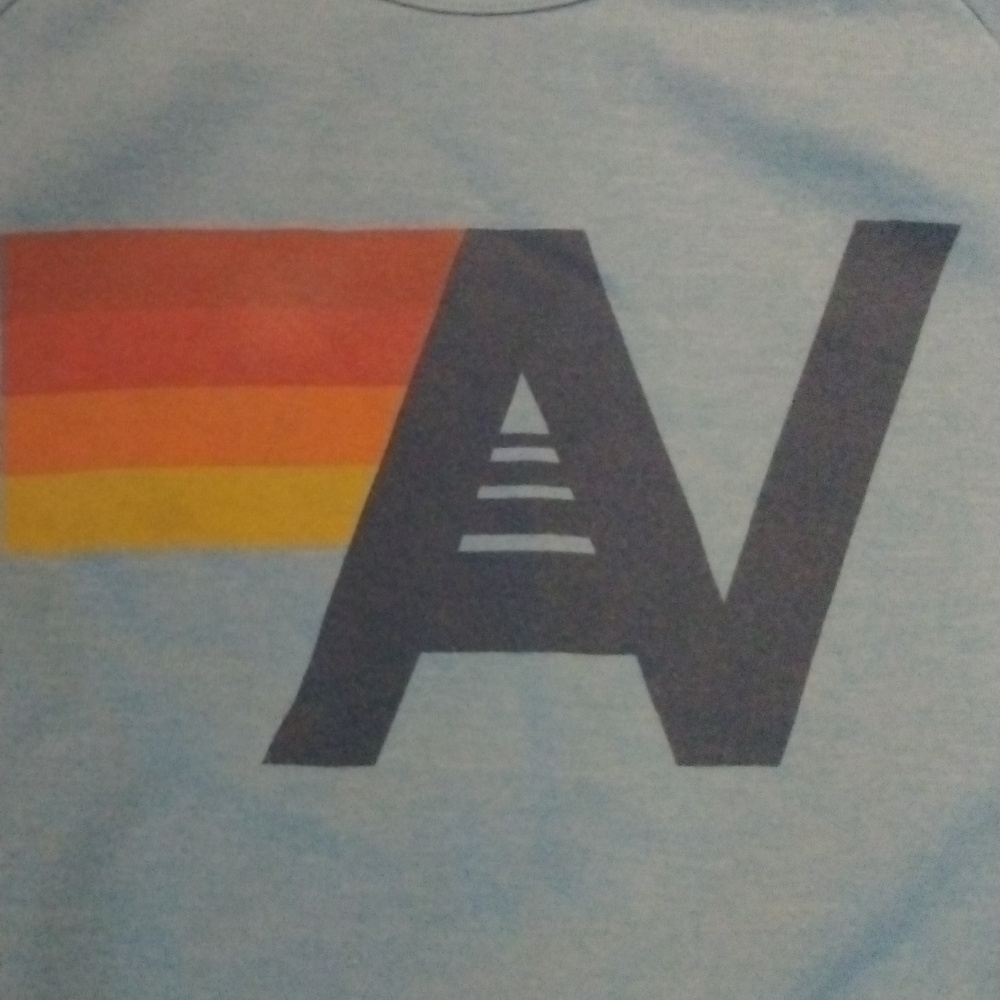 AVIATOR NATION- Blue Logo Sweatshirt Size M - Picture 3 of 3